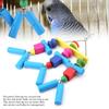 Bird Chewing Toy Parrots Cage Bite Toys Block Hammock Swing Hanging Chewing Toy