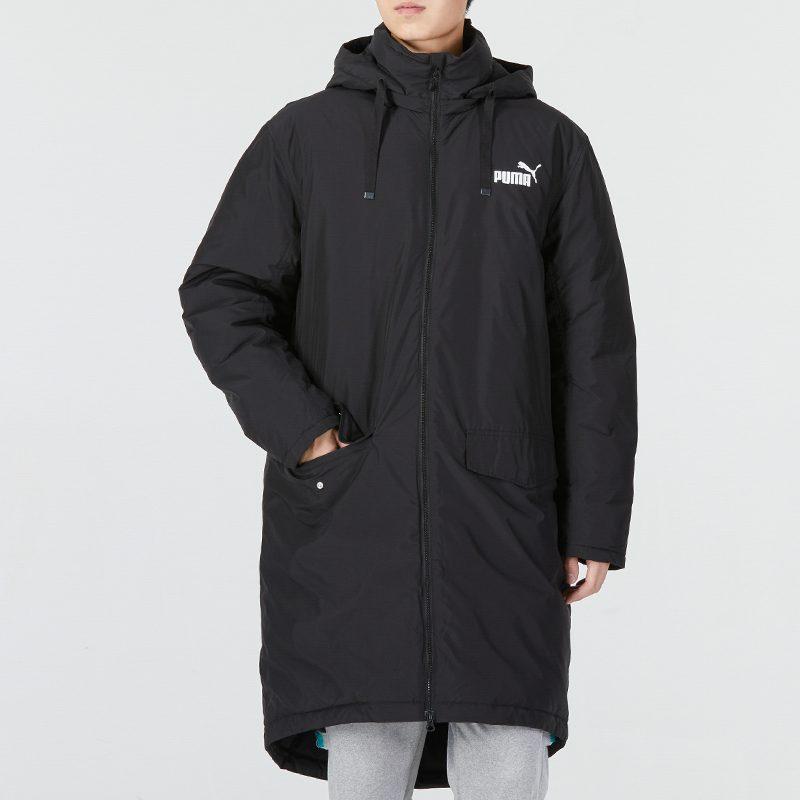 Puma Down Jackets Men's Black Hooded Moderate Other 673647-01