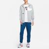 Nike Big Logo Hooded Jacket Men Outerwear Gray DD6088-063
