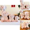 Adorable Pink Pig Plush Toy For Girls Soft Stuffed Animal For Cozy Sleep Companion