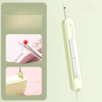 Needlework Threading Needle Threader Double Head DIY Sewing Accessories Hand Sewing Special Tools 2in1 Embroidery Cross Stitch