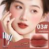 XUXU Air Feel Matte Velvet Lip Glaze – Nude Finish Whitening Lipstick for Student Parties