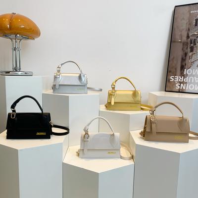 Simple and Fashionable Sliver Bag Fashionable Commuting Small Square Bag for Women's Summer New Fashionable Niche Design Shoulder Bag