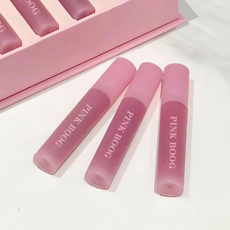 Korean My-Lips-But-Better: Pink Coconut Matte Lip Stain, Non-Stick, Long-Lasting, Perfect for Students & Parties