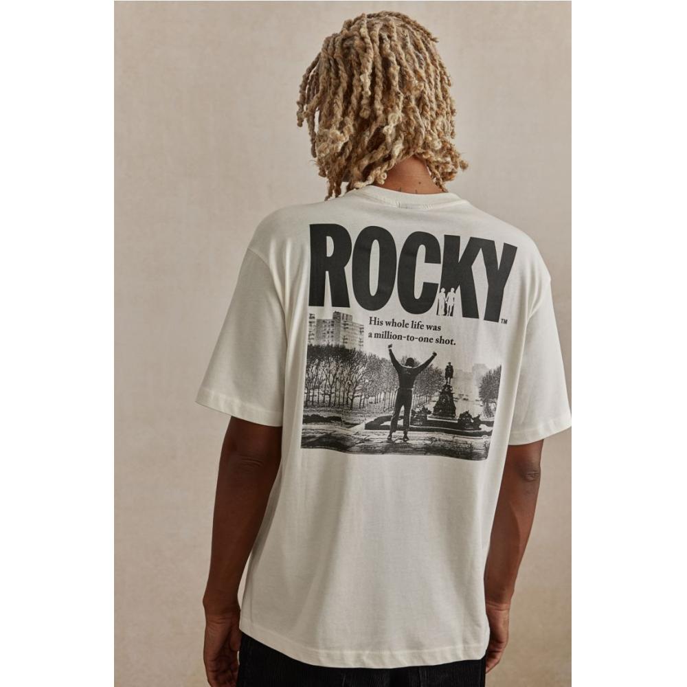 H M Loose FiT T sHirT wHiTe Rocky