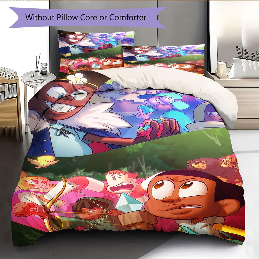 Creek Tribe Bedding Quilt Set Quilt Cover Pillowcase Home Decoration Birthday Gift (1 * duvet cover + 2 * pillowcase, without core)