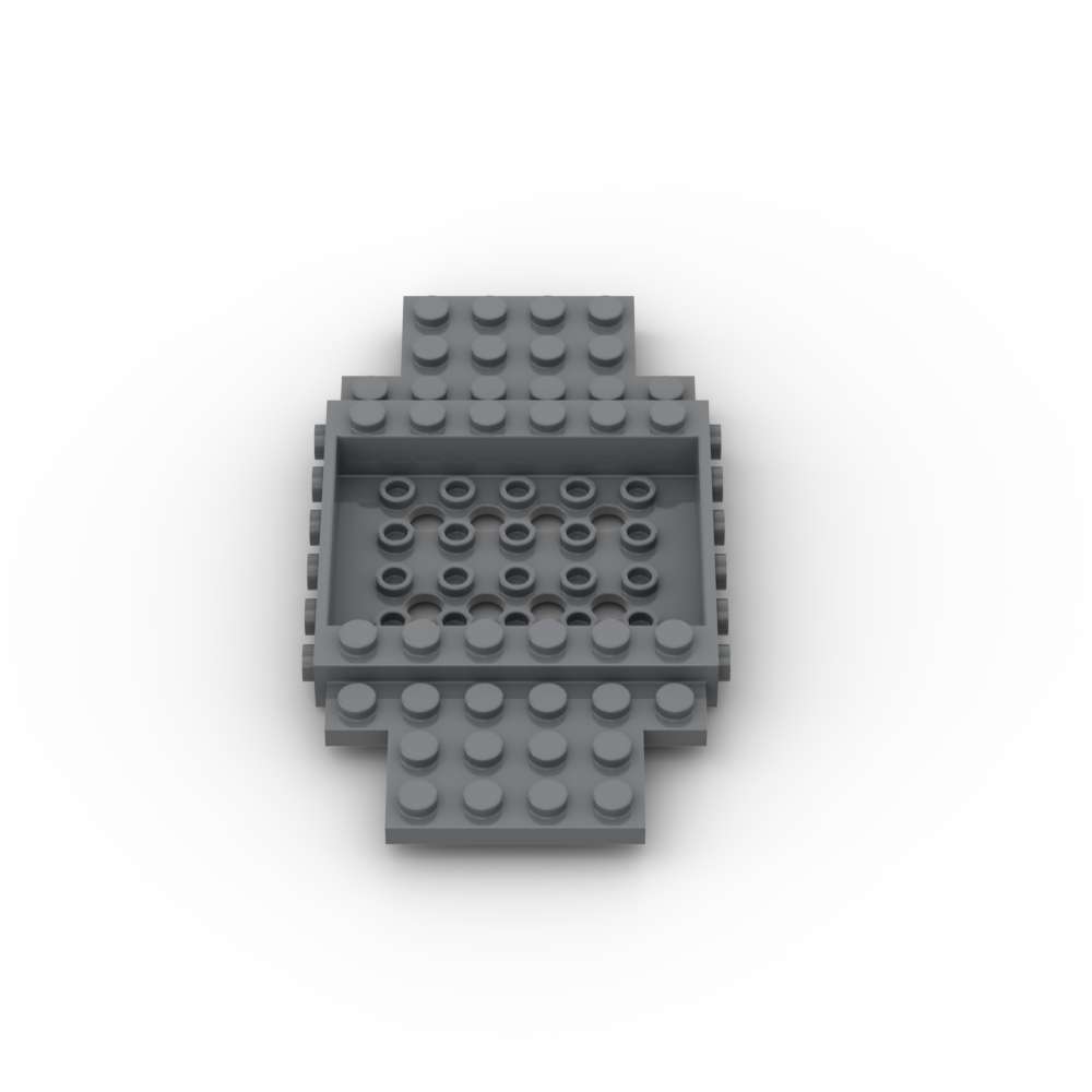 Non-Toxic Moc 1Pcs 65634 Vehicle Base Building Blocks Kits 6X12X1 Center Bricks Particle Puzzle Educational Toy Children Birthday Kid Gift