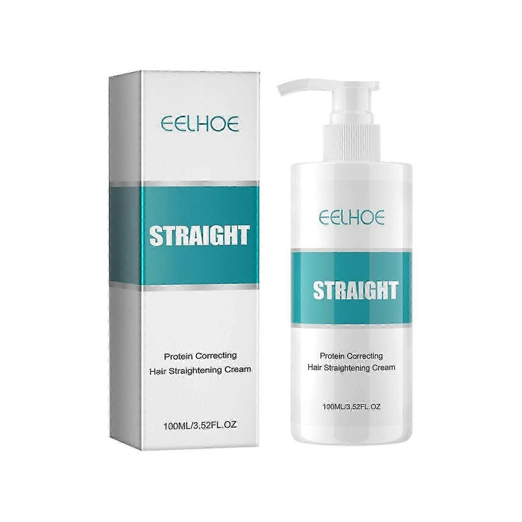 Eelhoe Protein Correction Straight Hair Cream Hair Repair Free Straightening Smooth Nourishment Cream