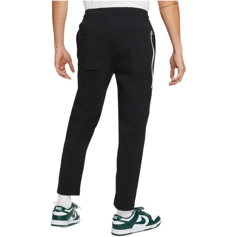 Nike Woven Solid Casual Jogging Pants With Drawstring Men Bottoms Black DN4447-010
