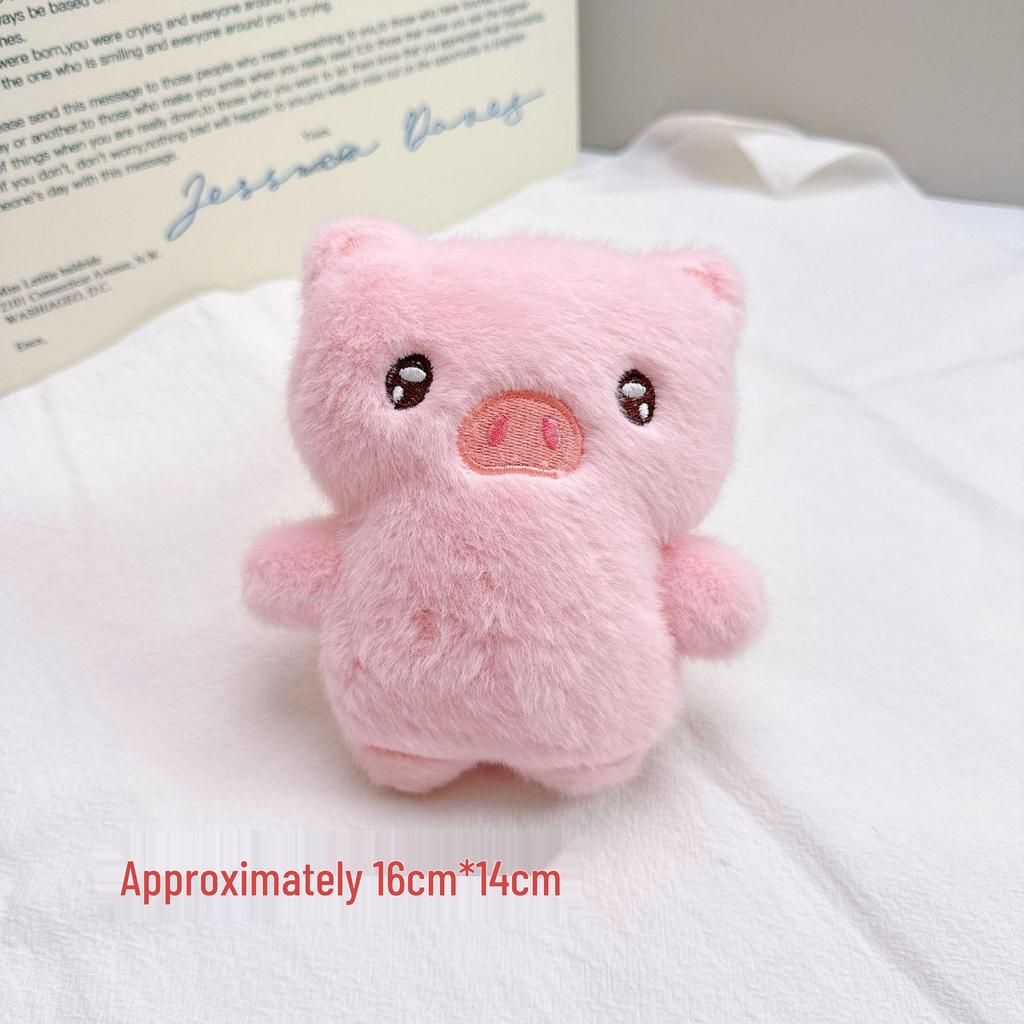 Plush Animal Doll Pendants – Rabbit, Pig, Sheep Series for Claw Machines and Weddings.