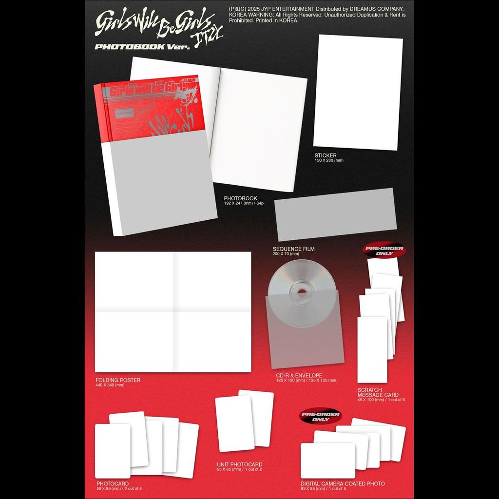 [SET] ITZY [Girls Will Be Girls]