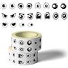 500-Piece Set of Wiggly-Eyed Smiley Stickers Suitable for Mobile Phones, Notebooks, Luggage and Water Bottles Doodle Decoration