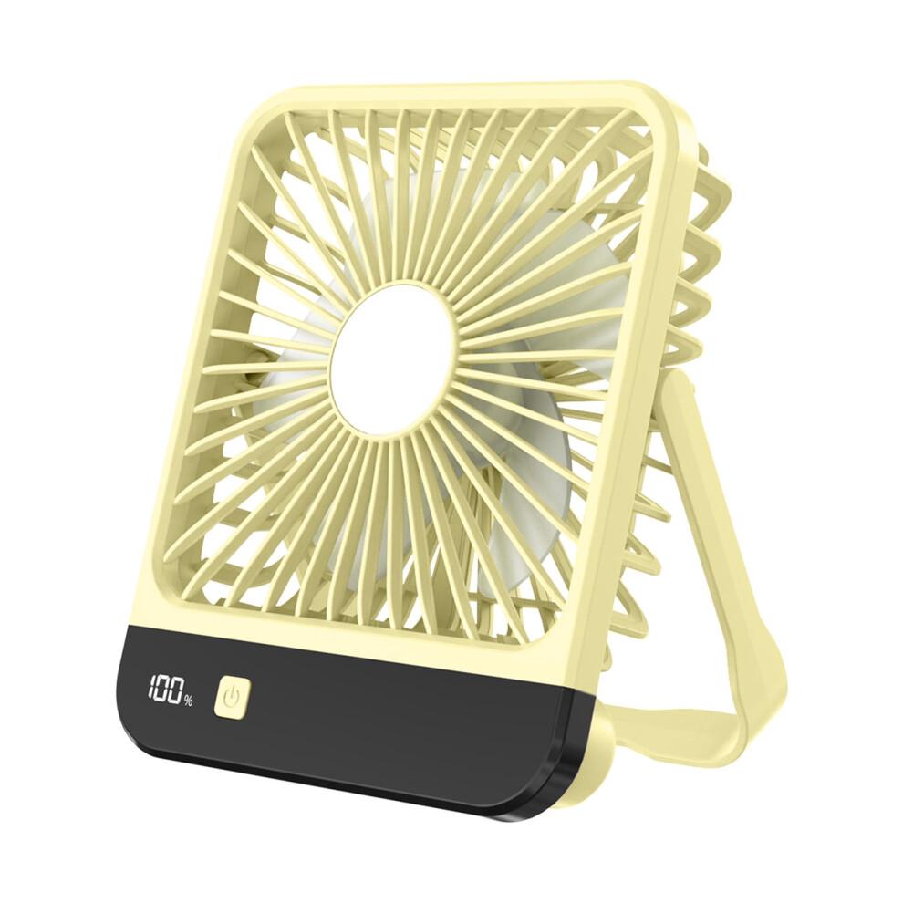 Bocqde Handheld Fan Rechargeable Personal Fans New USB Fan Rechargeable Long-life Home Silent Super Powerful Folding Desktop Electric Fan Clearance!