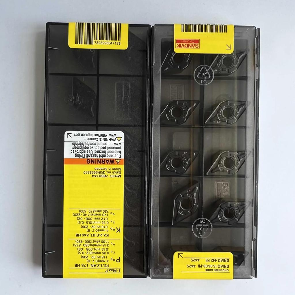 Original Sandvik / DNMG150608-PR 4425  / CNC lathe carbide blade 10 PCS