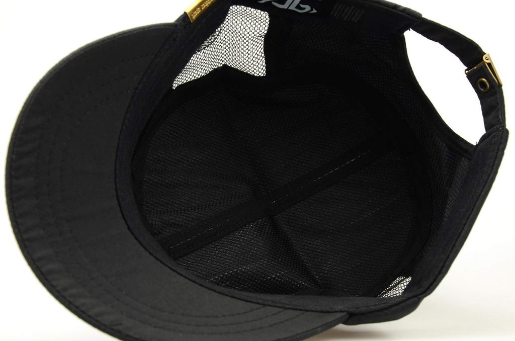 RF Work Plus Sommer Unifarben Militärstil Herrenkappe, Größe, Hut, 60-65cm, Mesh, Schnelltrocknend, Leichtgewicht, Farbe, (Schwarz)