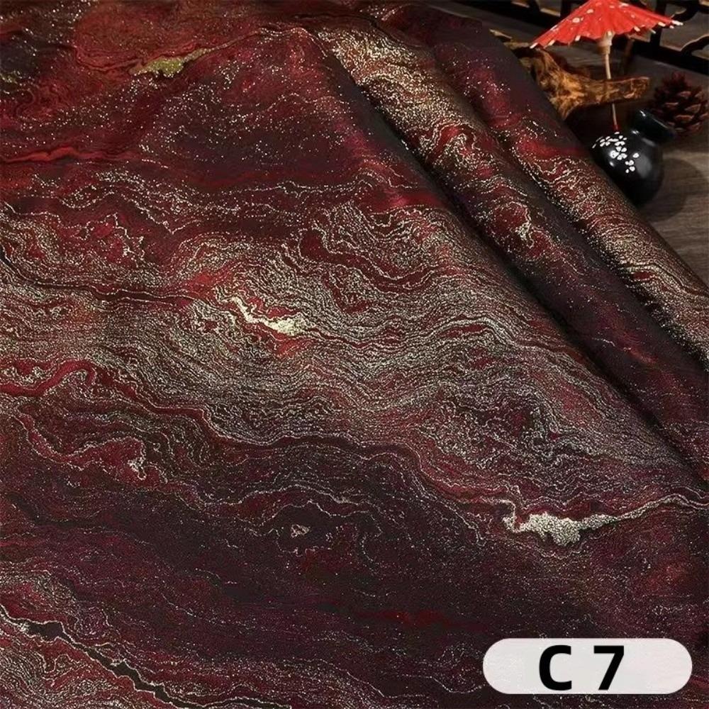 1mX1.5m Jacquard Fabric Polyester Material Brocade Profile Outerwear Cloth Ethnic Style Clothing Designer Fabrics For Diy Sewing