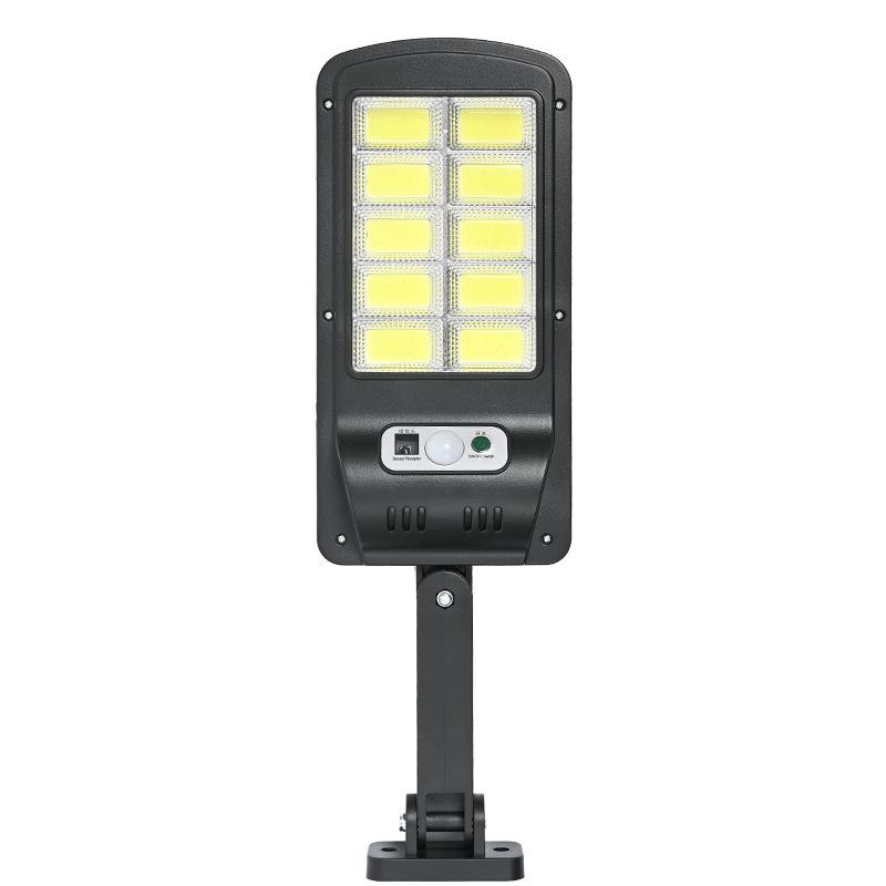 Solar Waterproof Outdoor Courtyard Light with Motion Sensor and Remote Control - High Power, Super Bright Street Wall Light for Home