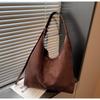 Suede Bag Women's Large-capacity New Autumn and Winter Retro Shoulder Messenger Bag Commuter Tote Bag