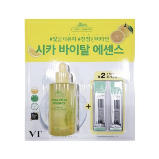 VT COSMETICS Cica Vital Yuja Vitamin Essence Brightening Care 100ml