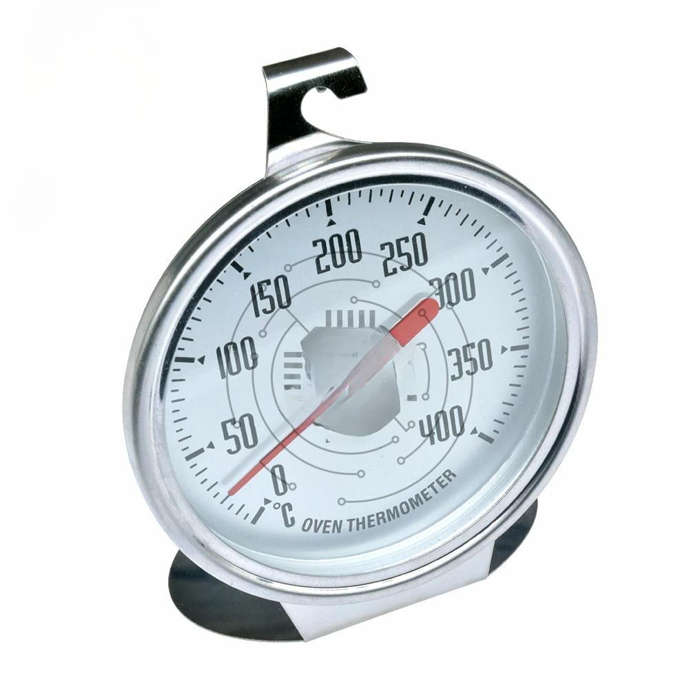 0-400 Degree Stainless Steel Barbecue BBQ Smoker Grill Oven Thermometer Temperature Gauge Celsius Household Thermometers