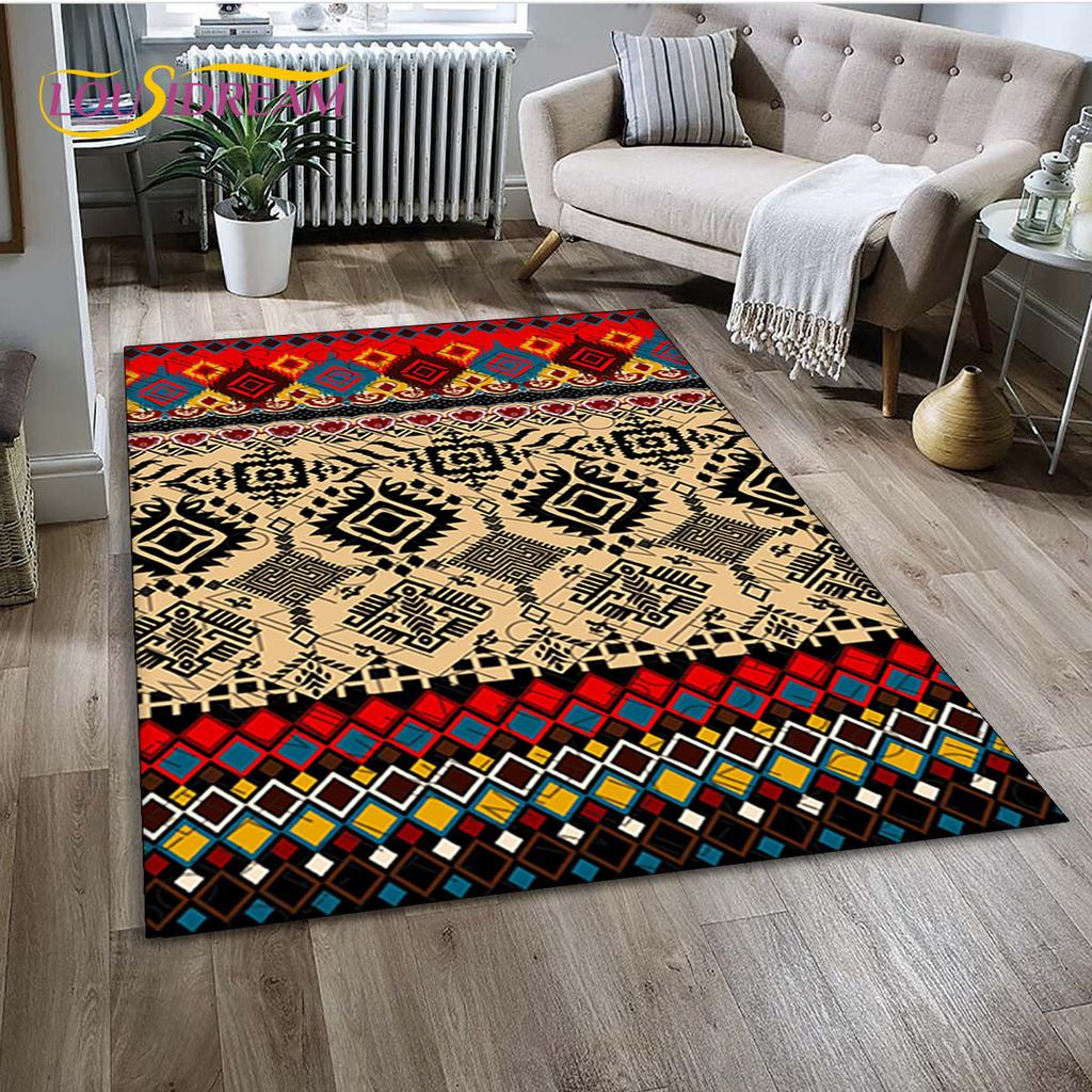Bohemia Nordic Persia Series Area Rug,Carpet Rug for Home Living Room Bedroom Sofa Doormat Kitchen Decor,kids Non-slip Floor Mat
