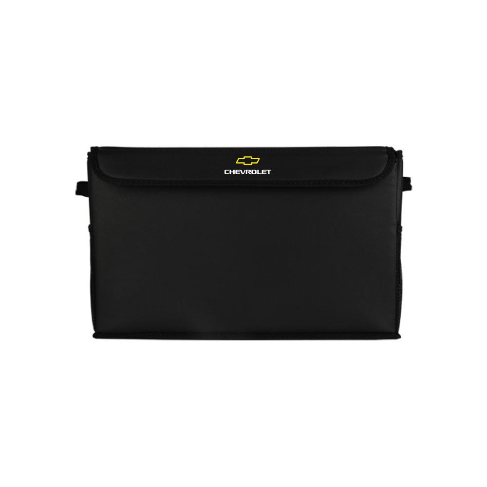 Car Luxury Leather Storage Box Trunk Stowing Tidying Organizer Bag For Chevrolet Aveo Lacetti Cobalt XL Cruze Malibu Trax Camaro