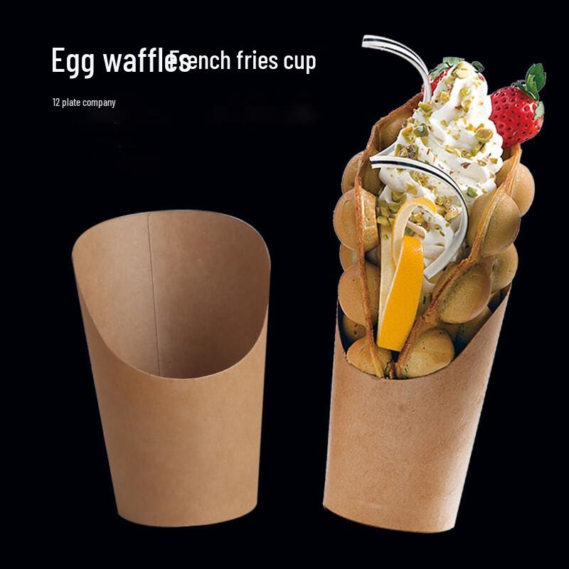Disposable 12oz Slanted Snack & Dessert Cups