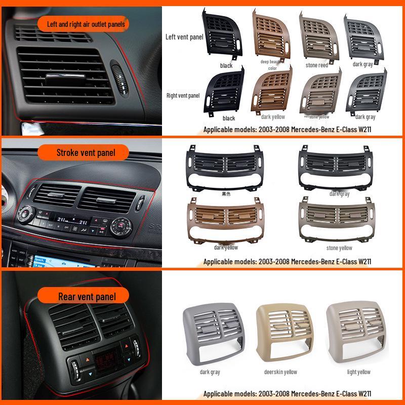 Compatible Mercedes-Benz E-Class W211 Air Conditioning Vent Panel Switch