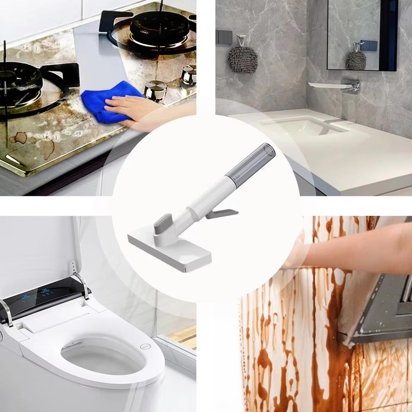 

Wet and Dry Spray Mop Clip- Cloth Mop Hands-Free Floor Cleaner one size белый