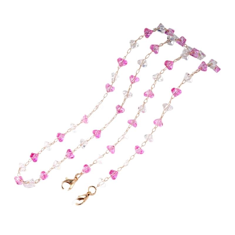 Eyeglasses Holder Chain Nonslip Glasses Retainer Cord For Glasses Facemask Women Men Everyday Use Fashion Accessory