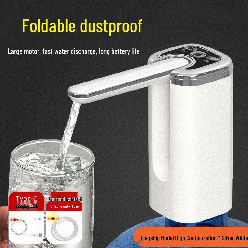 Dispensador de Água Portátil Elétrico Dobrável para Água Engarrafada
