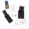 1/3Pcs Batteries Shell Plastic 2X3X Aaa Rectangular Embedded Battery Holder Storage Box Case With Switch Cover