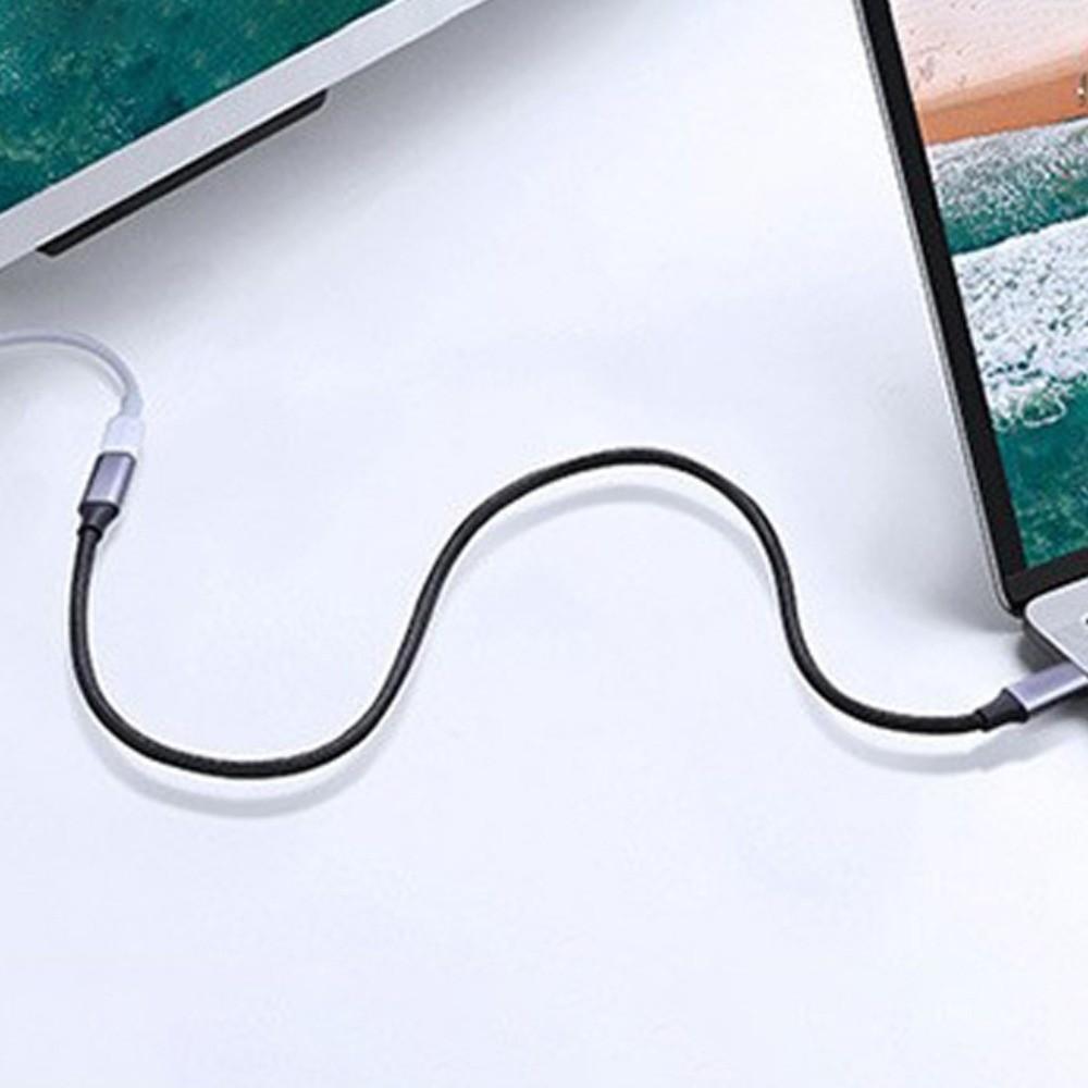 Male To Female Type-C Extension Cable USB C 3.1 4K 60Hz Type-C Extension Date Line Braided Shell PD 100W Video Extension Cable