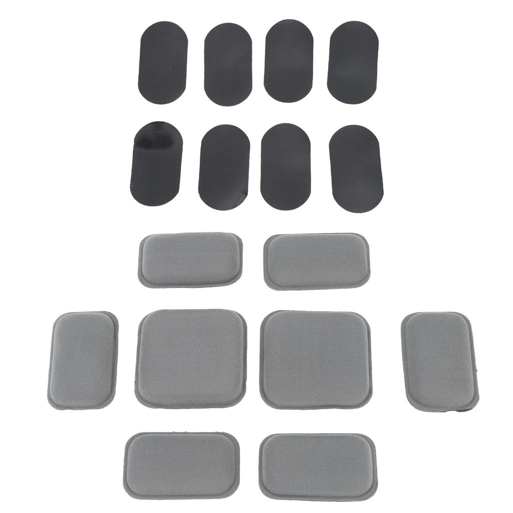 Helmet Pad 8 Parts Hook and Loop Easy To Clean Easy Assembly Comfortable Wearing Helmet Cushion for