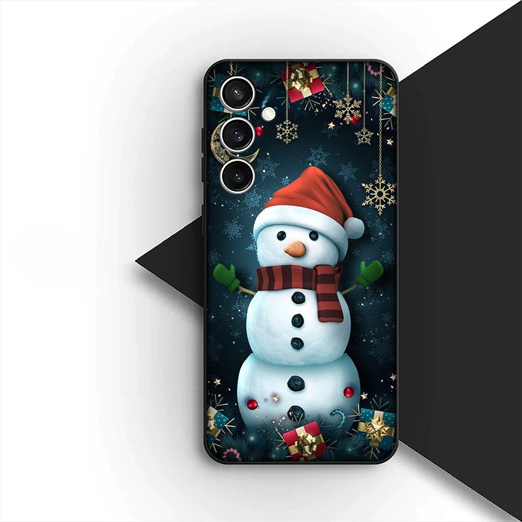Père Noël Joyeux Noël Sapin de Noël Cerf Coque de Téléphone pour Apple iPhone 17 Air 12 13 Pro Max Mini ProMax 7 + 8 Plus Coque Souple