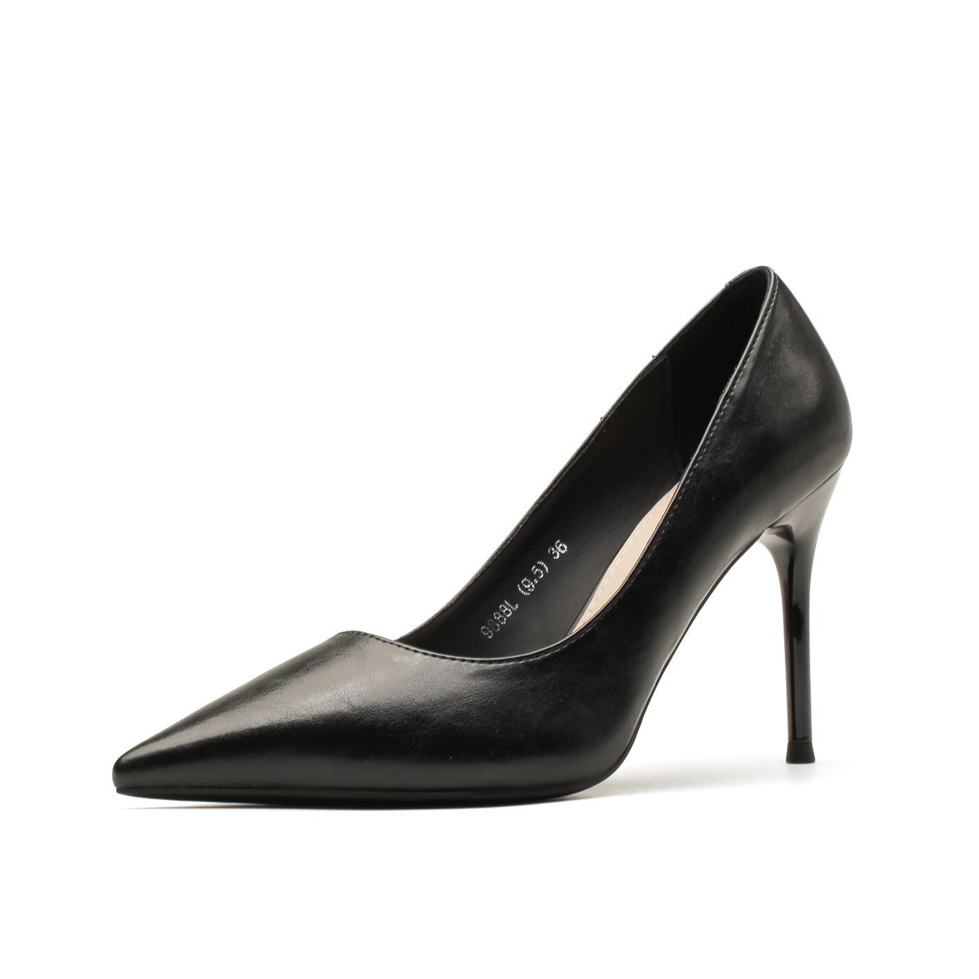 

Тонкий каблук заостренная головка гладкая поверхность простые высокие каблуки универсальные повседневные темперамент элегантная женщина 40