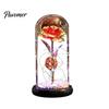 Birthday Rose Present Flower Gifts for Her Mom Wife Grandma Light Up Eternal Gift in A Dome Romantic Anniversary Valentine's Day Christmas