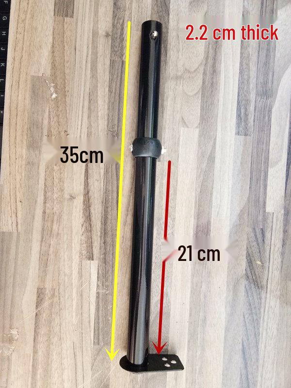 Children s Tricycle Rear Push Handle & Steering Rod Set with Bracket and Screws