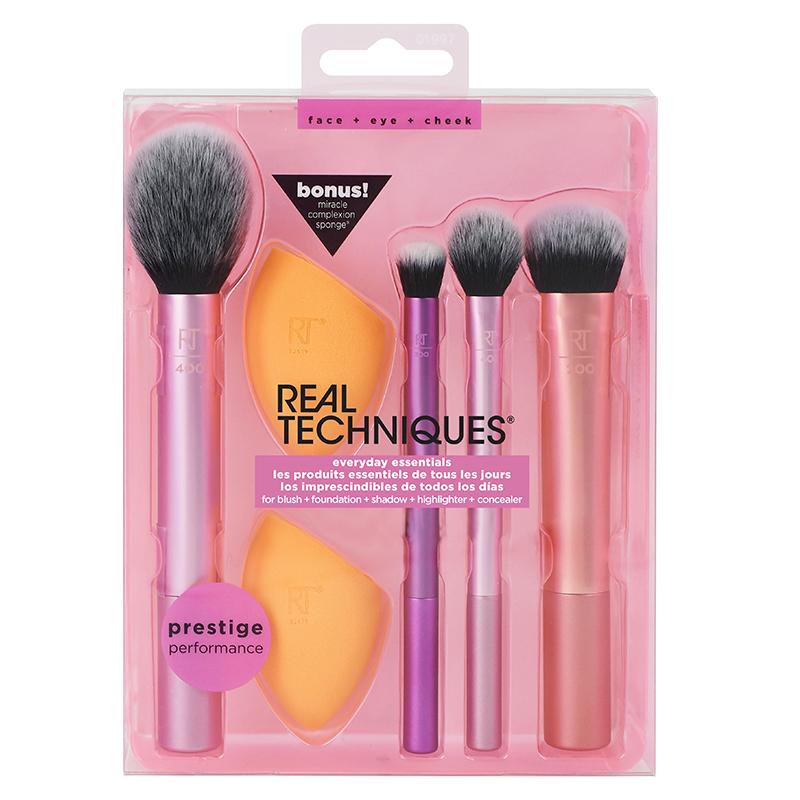 Real Techniques Makeup Brushes Set Soft Fluffy Cosmetics Foundation Powder Face Eyeshadow flashing Makeup Brush Beauty Tools