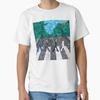 Abstract “Abbey Road” Beatles Album Cover Classic T-Shirt