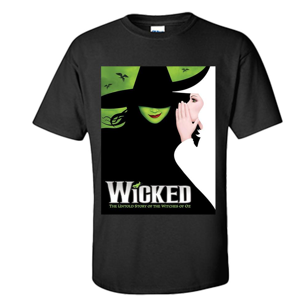 Wicked The Musical T Shirt Untold Story Of the Witches Of OZ Wicked Movie S-XXXL Unisex T-Shirt