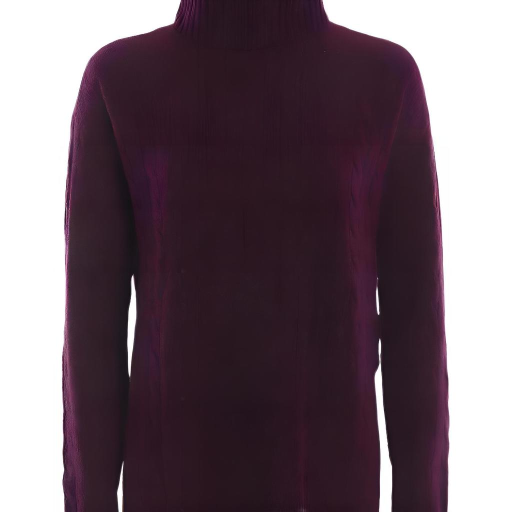 Polo Ralph Lauren Maglione in Lana a Treccia Monocolore Oversize Collo Alto Manica Lunga Donna maglione 211716657-003