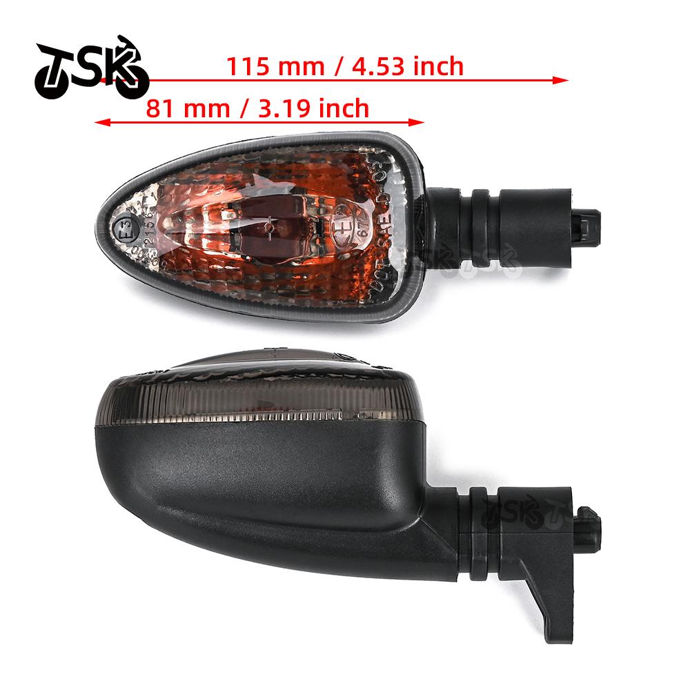 High quality Motorcycle Clear Turn Signal Indicator Light Lamp Fit For BMW F650GS F800ST K1300S R1200R G450X R1200GS K1200R