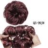 MISS WIG Straight Donut Chignon Hairpieces Synthetic Ombre Elastic Chignon Fluffy Messy Scrunchies Hair Bun for Women