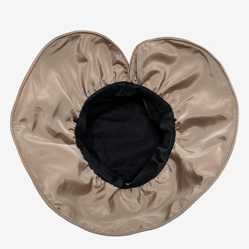 Sunscreen Fisherman Hat New Face Showing Small Summer Outdoor Sun Hat UV Protection Korean Version Large Brim Sun Hat