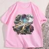 Funny Bearded Dragon T Shirts Casual Cotton Short Sleeve Tshirt Loose Round Neck Oversized Y2k Clothing High Qualty Tees