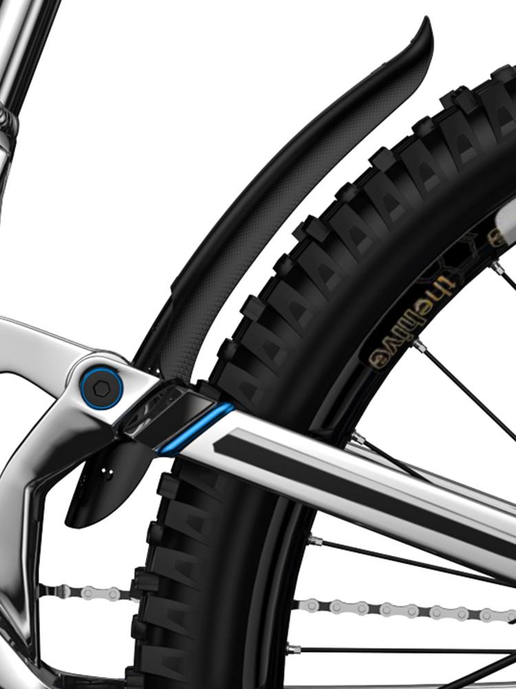 Garde-boue Vélo VTT Léger Garde-boues Roue VTT Libération Rapide Garde-boue Roue Pneu Vélo pour Pneus 26/27.5/29 pouces