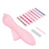 Nail Stamping Machine Set Glitter Stickers Nail File Children DIY Nail Art Printer Kit