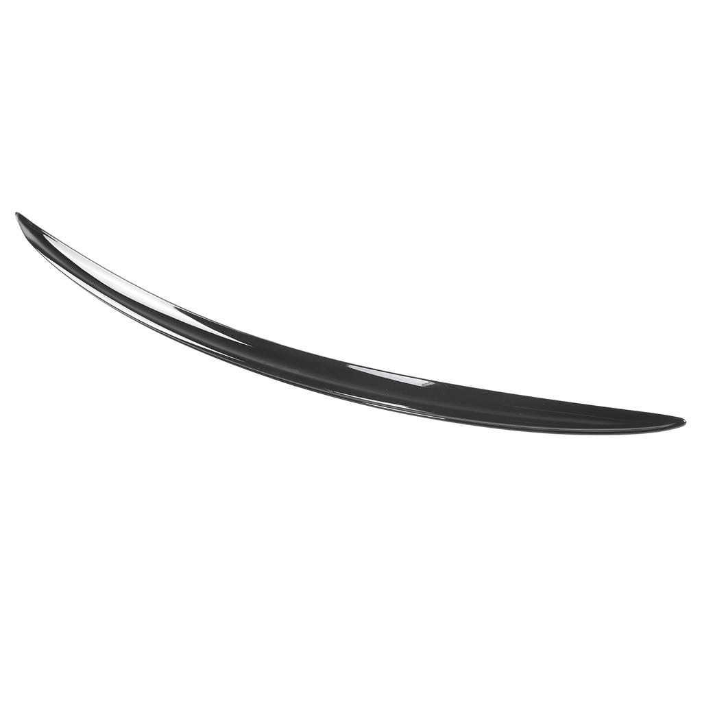 Rear Trunk Spoiler Wing Back Boot Lip Cover Fit for Harrier Venza XU80 2020 2021 Black