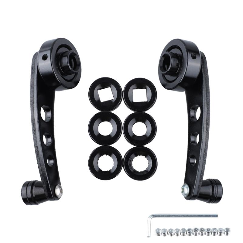 Universal Aluminum Alloy Car Manual Window Lifting Crank Handle Winder Lifter Riser Car Accessories Replacement